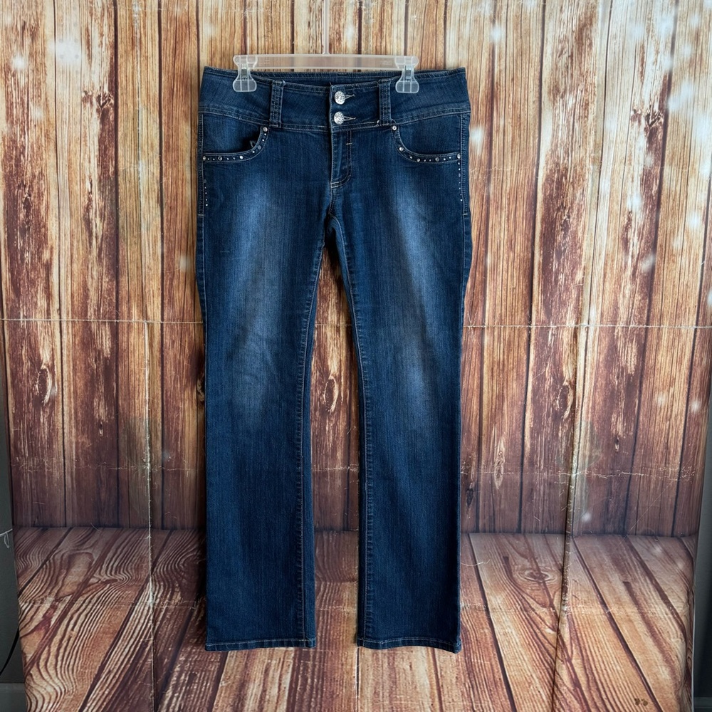 Cest Toi Jeans Women’s Blue Low Rise Slim Jeans Juniors Size 13